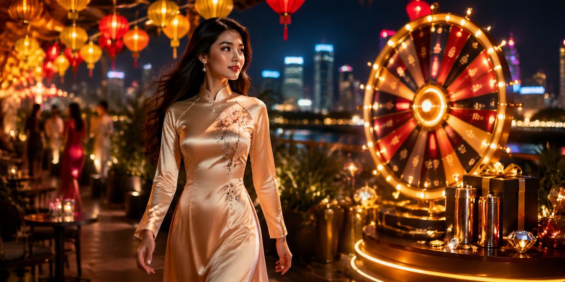 Người chơi TP. Hồ Chí Minh mặc áo dài tham gia trò chơi roulette trực tuyến tại k2cr2o7