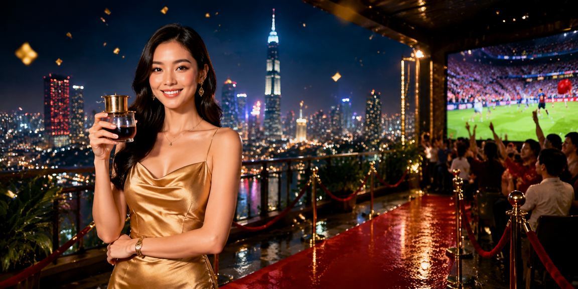 Người dùng tại TP. Hồ Chí Minh thư giãn với điện thoại và cà phê khi chơi trực tuyến